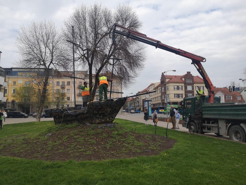 Uostamiesčio „Laivelis“ ruošiamas „išplukdymui“