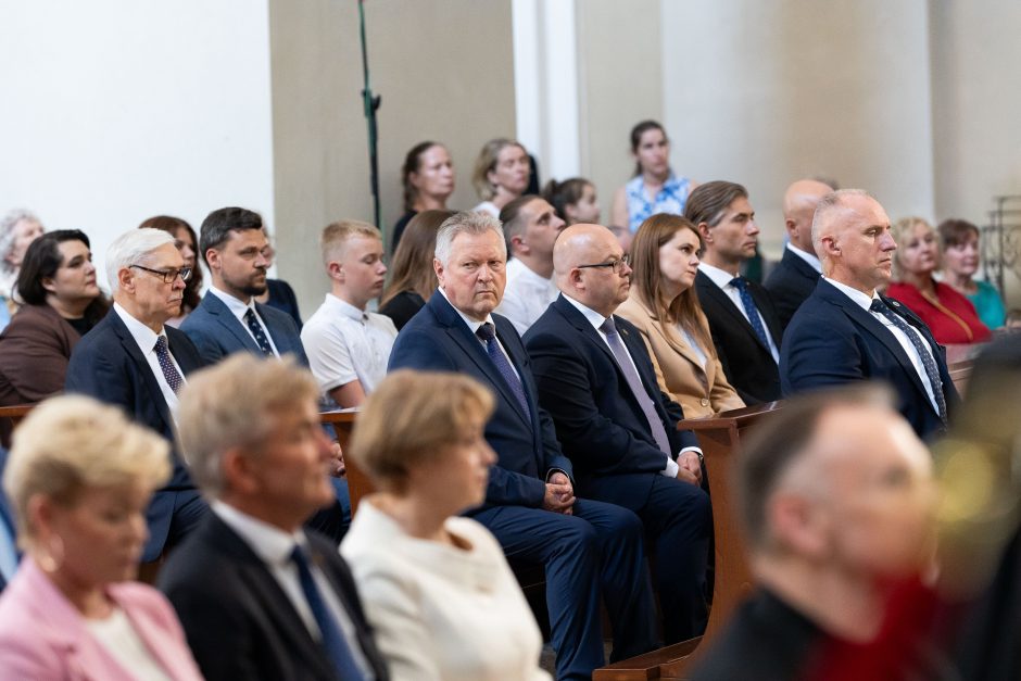 Iškilmingos šv. Mišios Vilniaus arkikatedroje bazilikoje