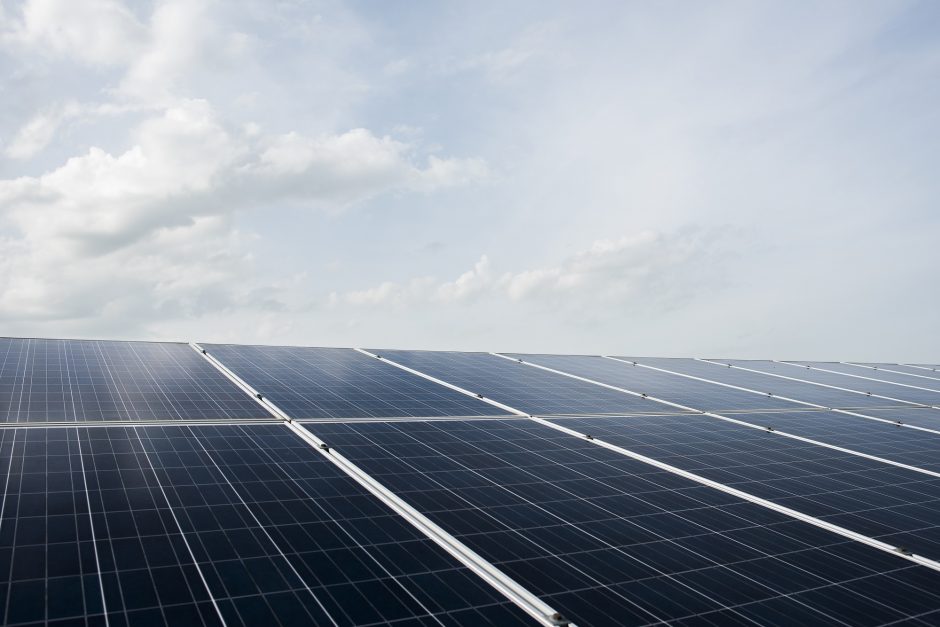 Atsinaujinančių energijos išteklių diegimui pramonės įmonėms – 10 mln. eurų