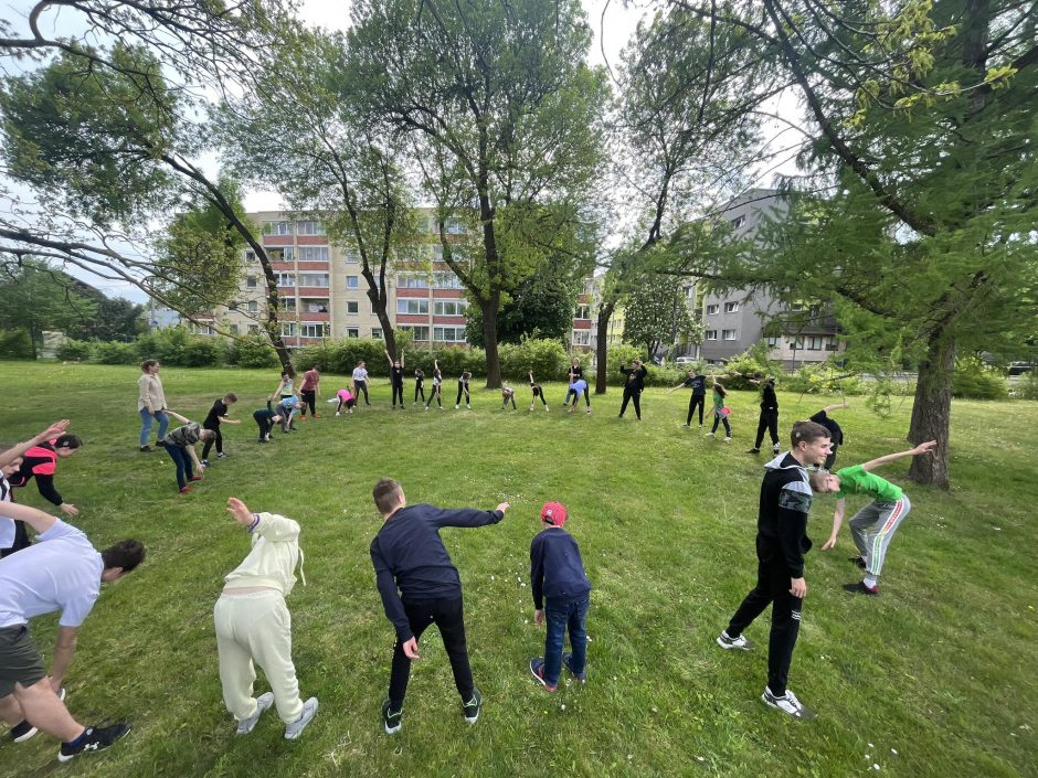 Kurtiesiems moksleiviams – garsiosios trišuolininkės pamoka