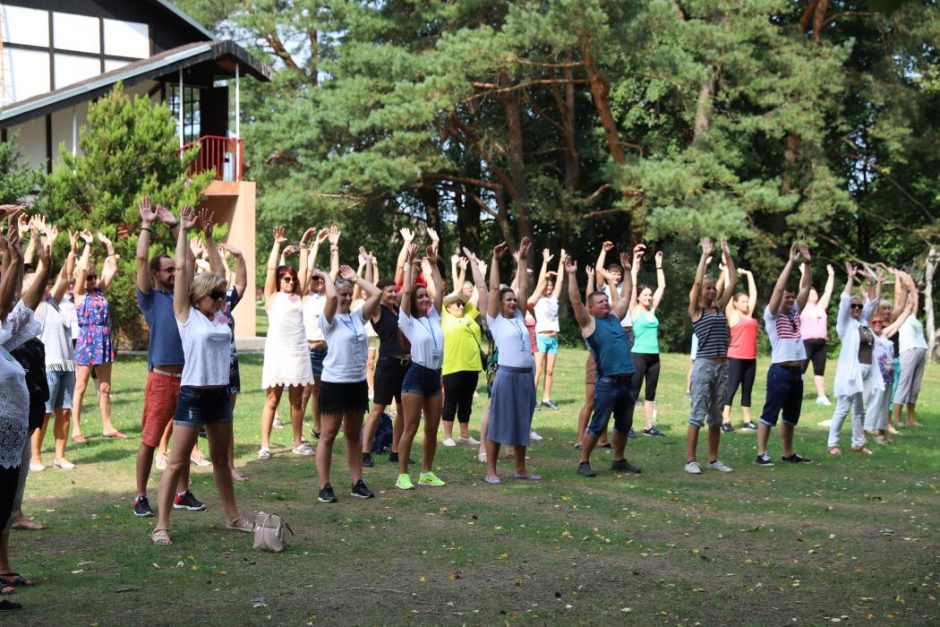 Jadagonių kaime startavo „Sveikatingumo stovykla 2018“