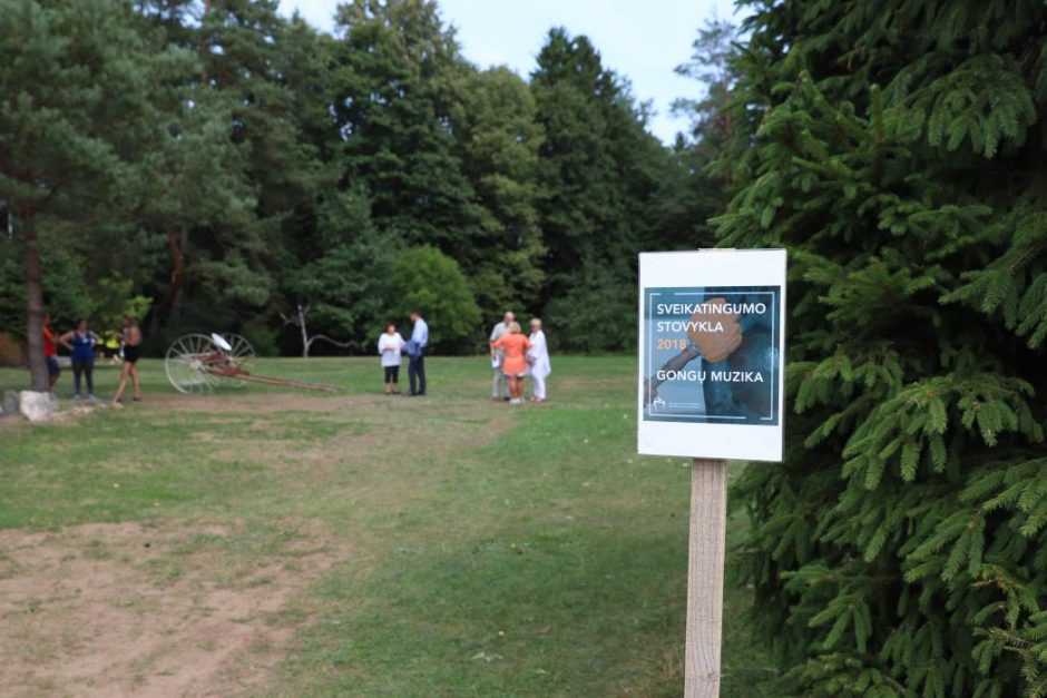 Jadagonių kaime startavo „Sveikatingumo stovykla 2018“