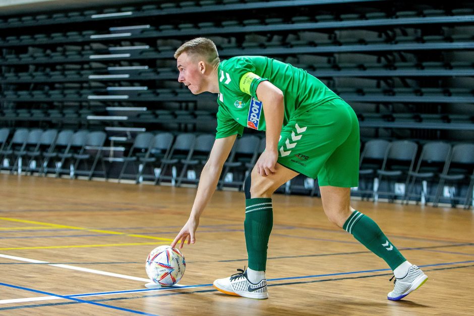 „Kauno Žalgirio“ futsal komanda išsaugojo ilgamečius ekipos žaidėjus