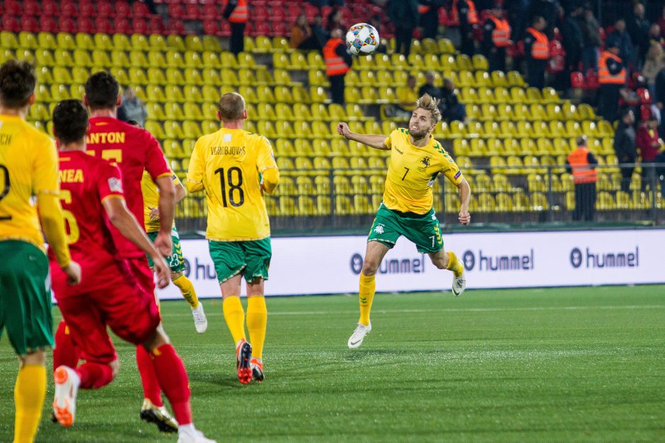 Tautų lygoje – apmaudus Lietuvos futbolininkų pralaimėjimas Rumunijai