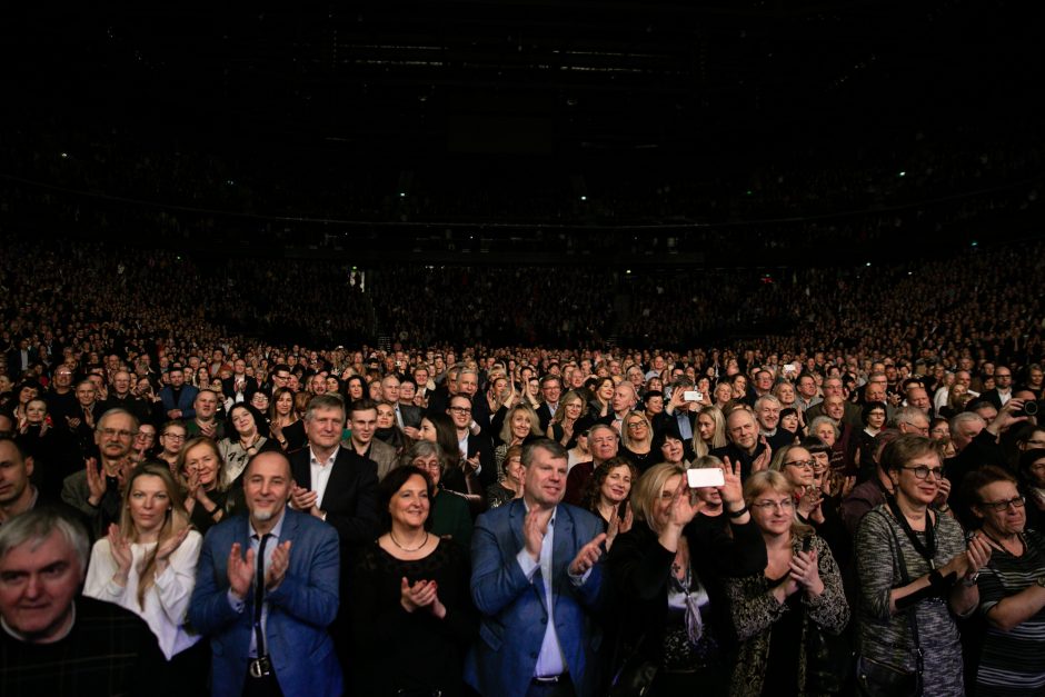 Operos karaliaus P. Domingo koncertas Kaune sužavėjo publiką