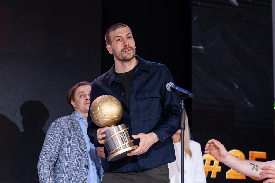 „Betsafe-LKL“ apdovanojimai: finalo serijos MVP – A. Butkevičius, metų treneris – G. Žibėnas