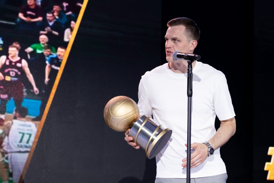 „Betsafe-LKL“ apdovanojimai: finalo serijos MVP – A. Butkevičius, metų treneris – G. Žibėnas