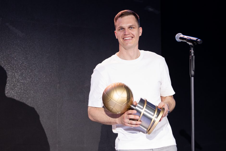 „Betsafe-LKL“ apdovanojimai: finalo serijos MVP – A. Butkevičius, metų treneris – G. Žibėnas