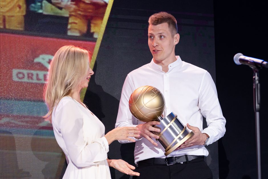 „Betsafe-LKL“ apdovanojimai: finalo serijos MVP – A. Butkevičius, metų treneris – G. Žibėnas