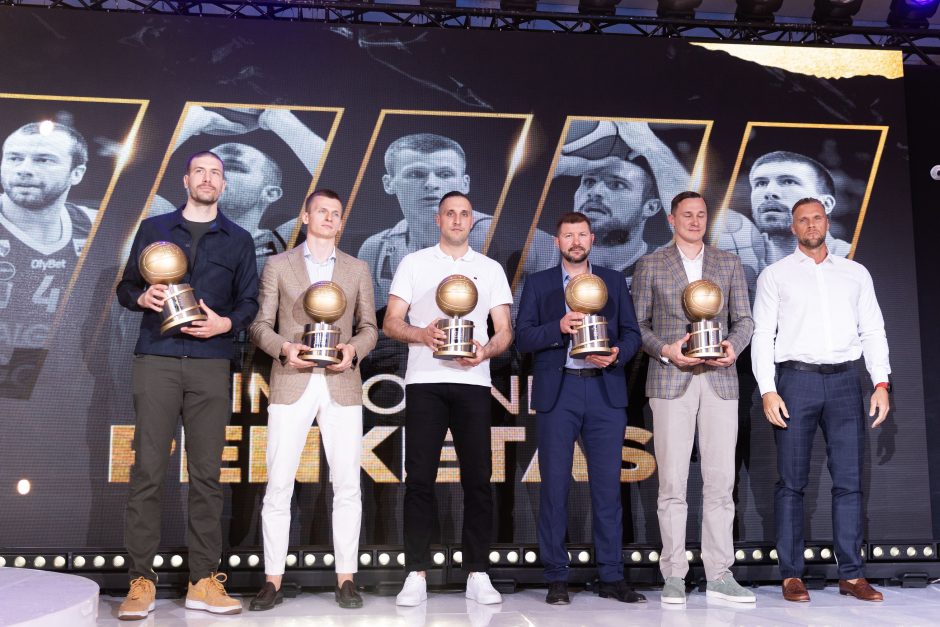 „Betsafe-LKL“ apdovanojimai: finalo serijos MVP – A. Butkevičius, metų treneris – G. Žibėnas