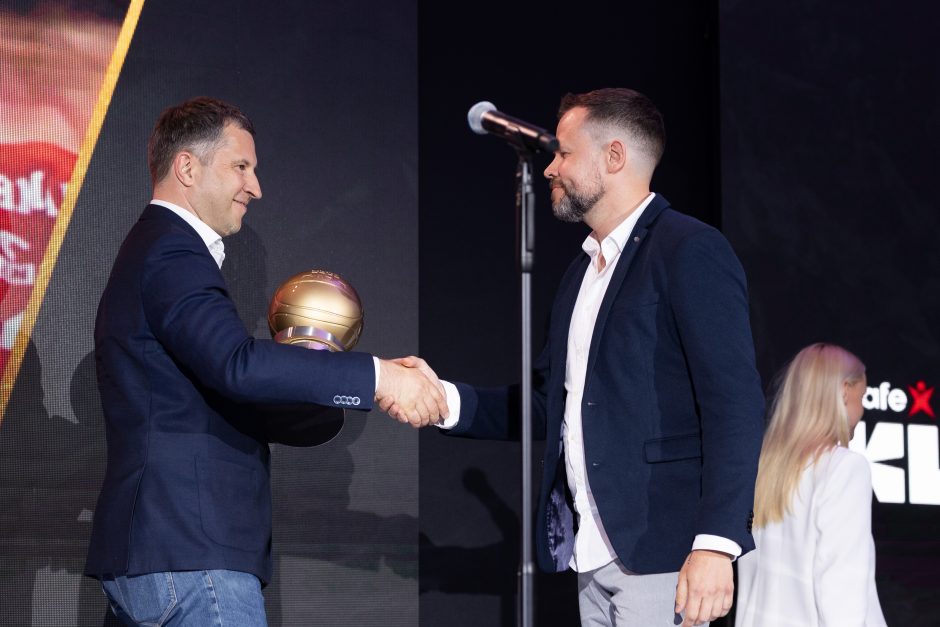 „Betsafe-LKL“ apdovanojimai: finalo serijos MVP – A. Butkevičius, metų treneris – G. Žibėnas