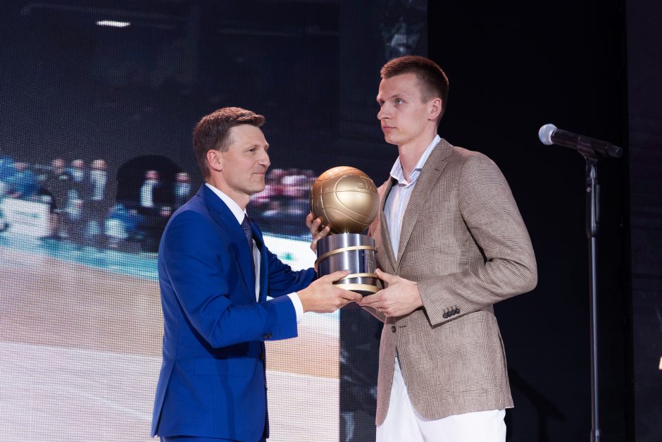 „Betsafe-LKL“ apdovanojimai: finalo serijos MVP – A. Butkevičius, metų treneris – G. Žibėnas