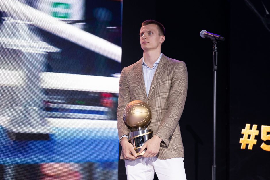 „Betsafe-LKL“ apdovanojimai: finalo serijos MVP – A. Butkevičius, metų treneris – G. Žibėnas