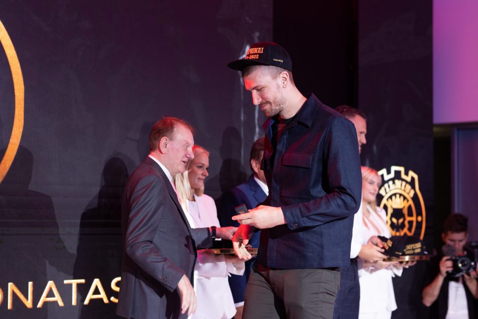 „Betsafe-LKL“ apdovanojimai: finalo serijos MVP – A. Butkevičius, metų treneris – G. Žibėnas