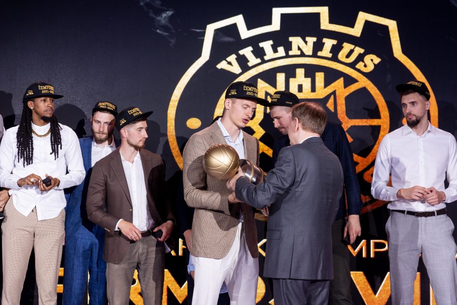 „Betsafe-LKL“ apdovanojimai: finalo serijos MVP – A. Butkevičius, metų treneris – G. Žibėnas