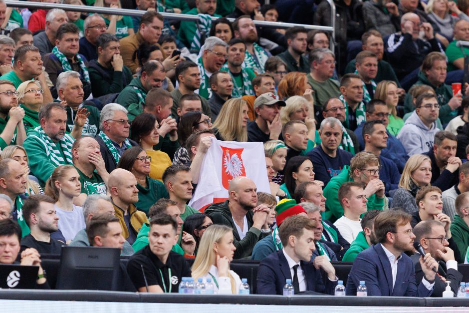  			 Serija namuose – baigta: tragiškai mačą pradėjęs „Žalgiris krito prieš PAO