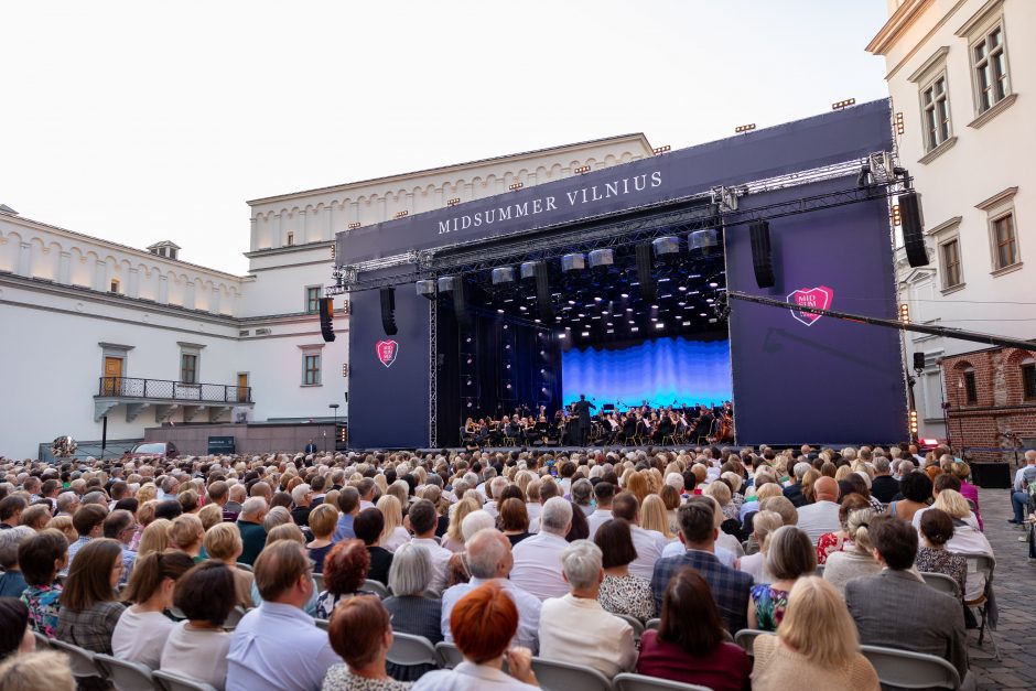 Festivalio „Midsummer Vilnius“ atidarymo koncerte triumfavo operos superžvaigždė V. Urmana