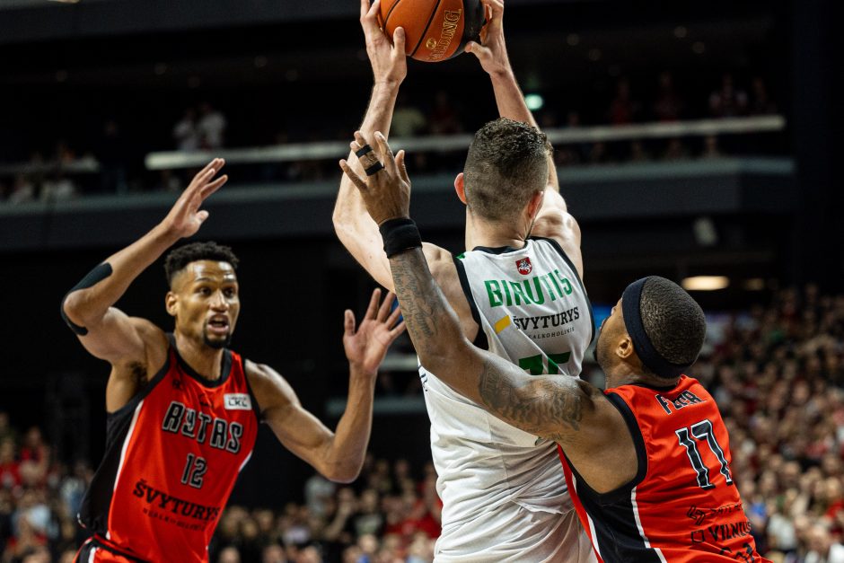 LKL finalas: Vilniaus „Rytas“ – Kauno „Žalgiris“ 88:87