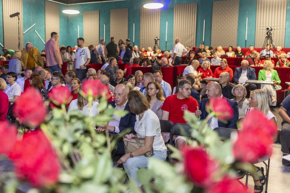 LSDP partijos konferencija Šventojoje