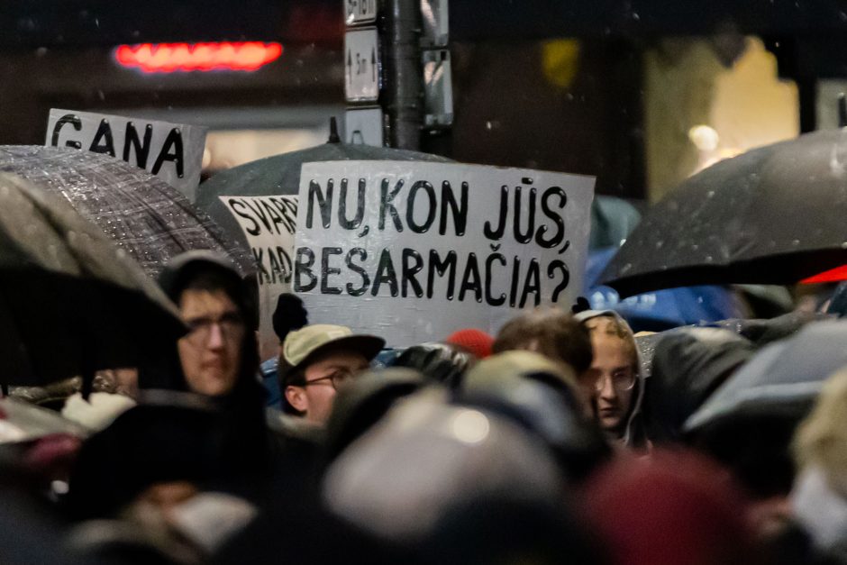 „Dešimt tylos minučių“ organizatoriai ketina rengti naują mitingą: neišgirdot pirmosios žinutės