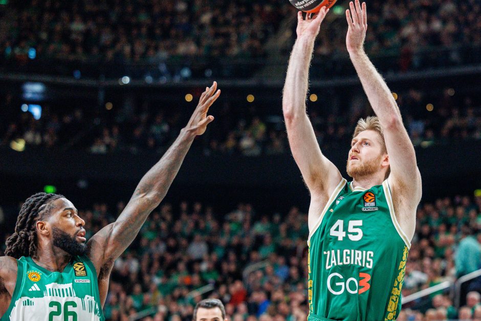 Eurolyga: Kauno „Žalgiris“ – Atėnų „Panathinaikos“ 84:77