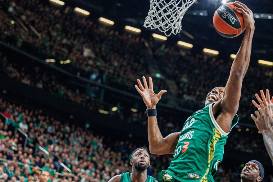 Eurolyga: Kauno „Žalgiris“ – Atėnų „Panathinaikos“ 84:77