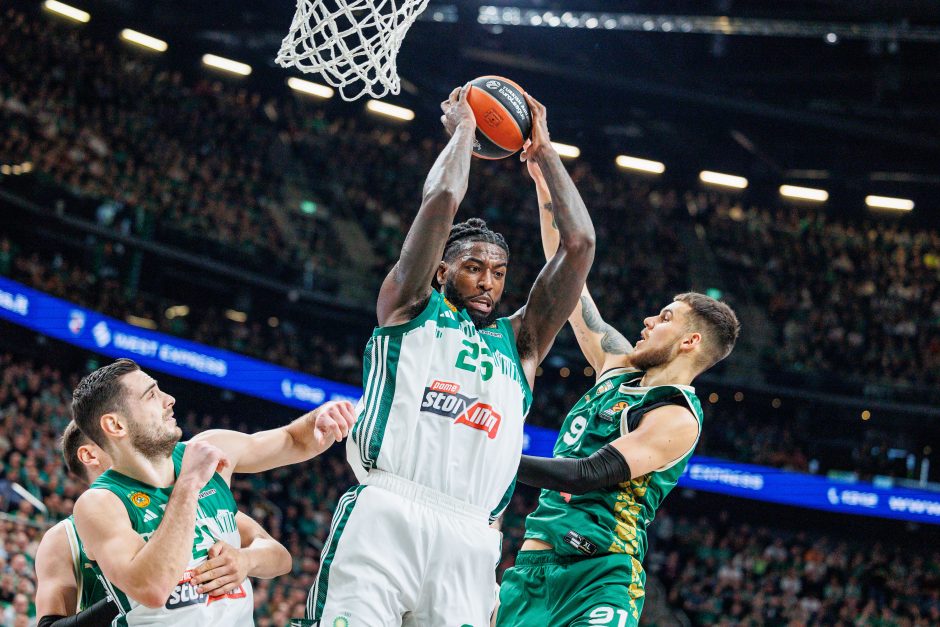 Eurolyga: Kauno „Žalgiris“ – Atėnų „Panathinaikos“ 84:77