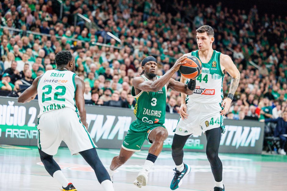 Eurolyga: Kauno „Žalgiris“ – Atėnų „Panathinaikos“ 84:77