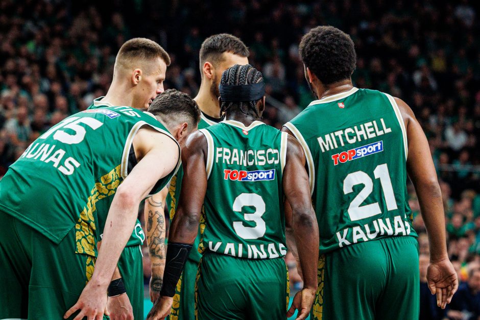 Eurolyga: Kauno „Žalgiris“ – Atėnų „Panathinaikos“ 84:77