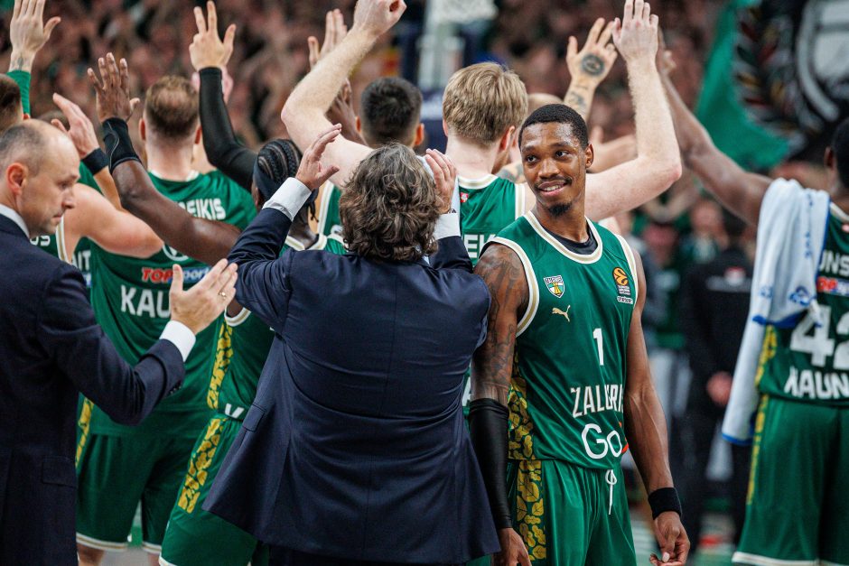 Eurolyga: Kauno „Žalgiris“ – Atėnų „Panathinaikos“ 84:77