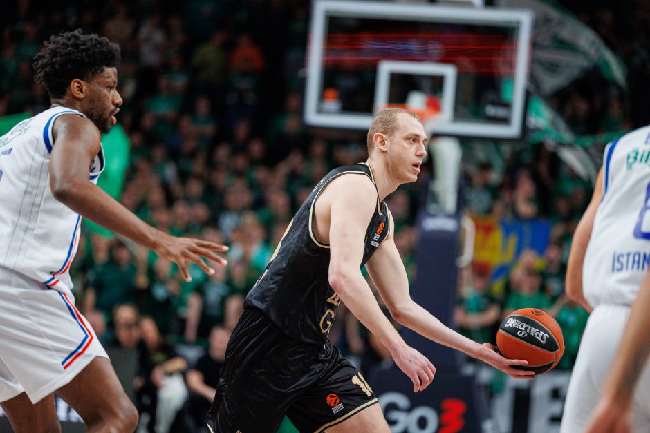  „Žalgiris“ namų arenoje įveikė „Anadolu Efes“ krepšininkus