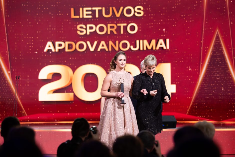 Lietuvos sporto apdovanojimuose – Mykolo Aleknos ir Dominikos Banevič triumfas 