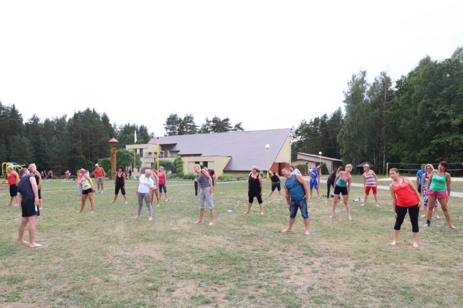 Jadagonių kaime startavo „Sveikatingumo stovykla 2018“