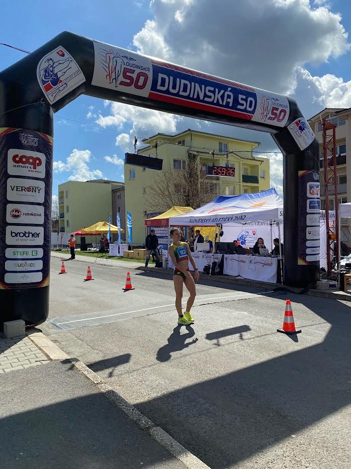 Lietuvos 35 km sportinio ėjimo čempione tapo A. Kavaliauskaitė