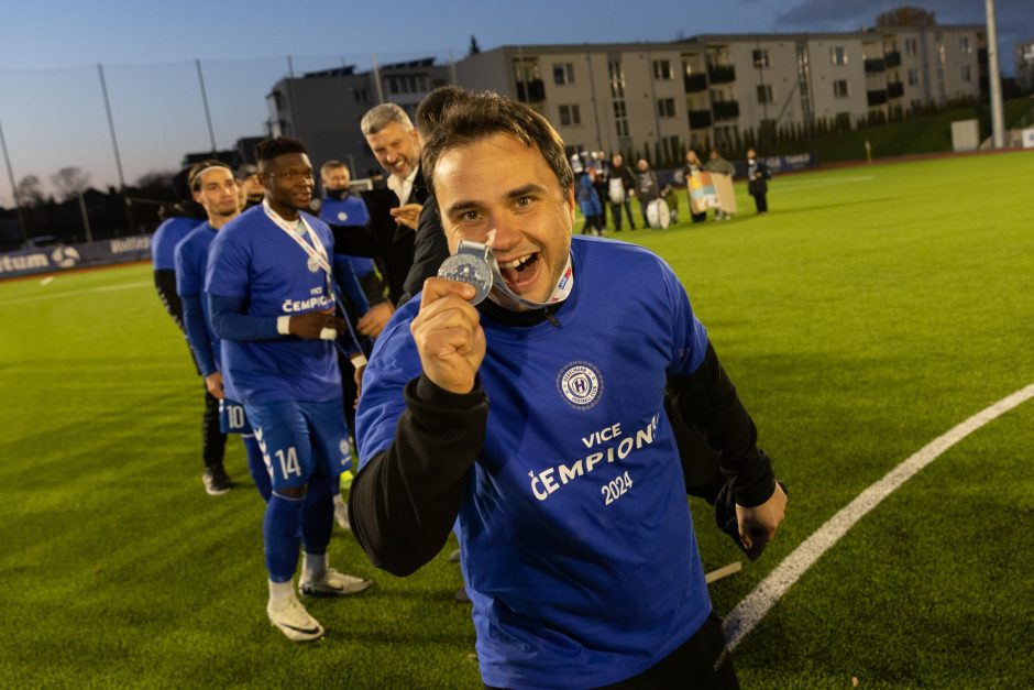 „Hegelmann“ futbolininkai užsitikrino sidabro medalius