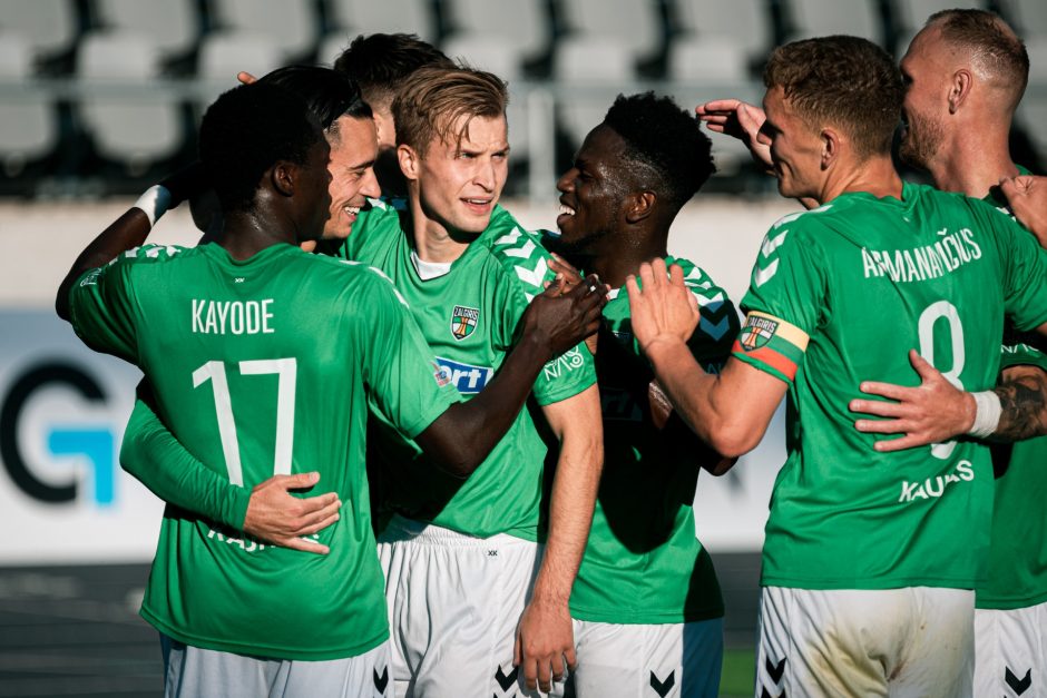 „TOPsport A lyga“: „Kauno Žalgiris“ – Vilniaus „Žalgiris“ 1:0