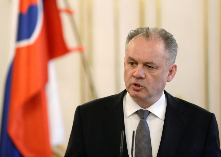 Slovakijos prezidentas paprašė vicepremjero suformuoti naują vyriausybę