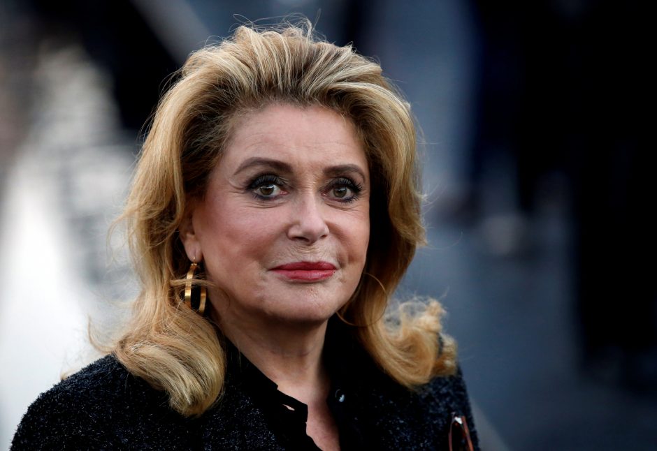 Prancūzų aktorė C. Deneuve patyrė insultą