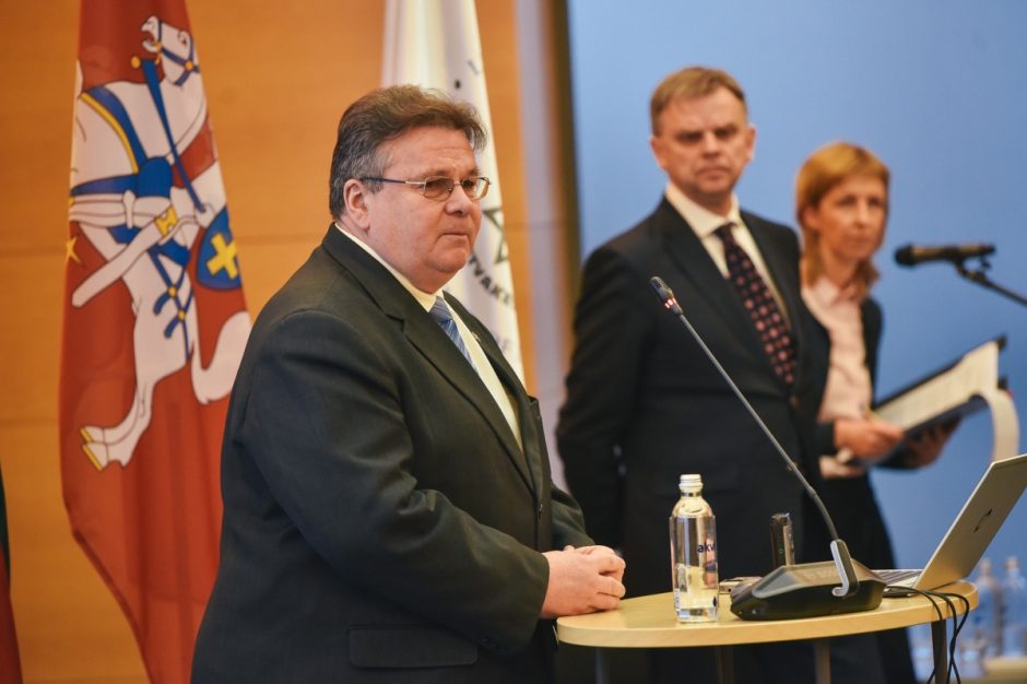 L. Linkevičius: Holokaustas yra randas ant žmonijos veido