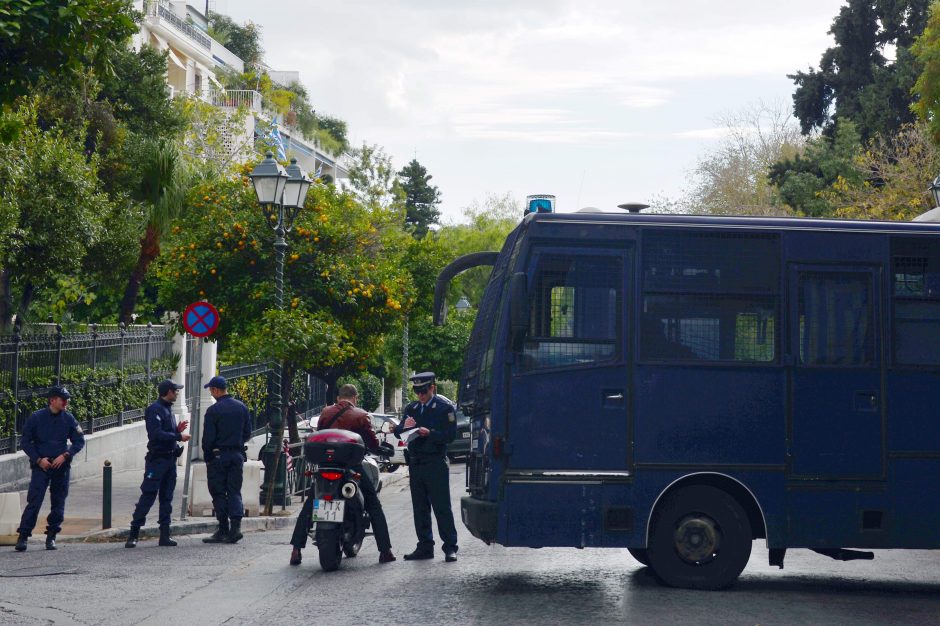 Graikijoje policija uždraudė protestus per B. Obamos vizitą