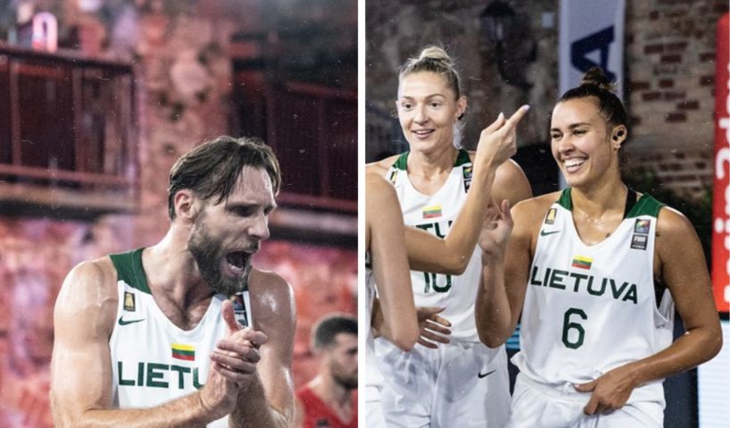  			 Lietuvos 3x3 rinktinės startavo trimis pergalėmis Europos čempionate