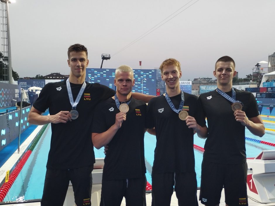 Lietuvos plaukikai – Europos čempionai!