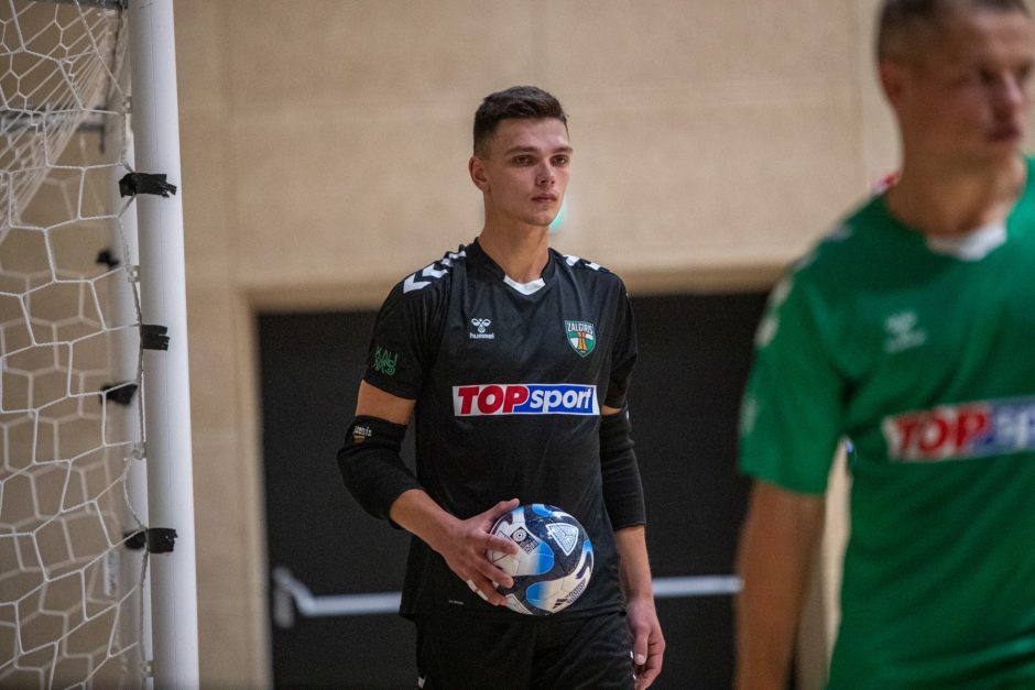 E. Macenis prieš Futsal A lygos startą: varžovai bus jauni ir alkani pergalių