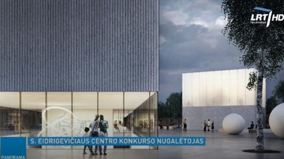 Paaiškėjo S. Eidrigevičiaus menų centro konkurso nugalėtojas