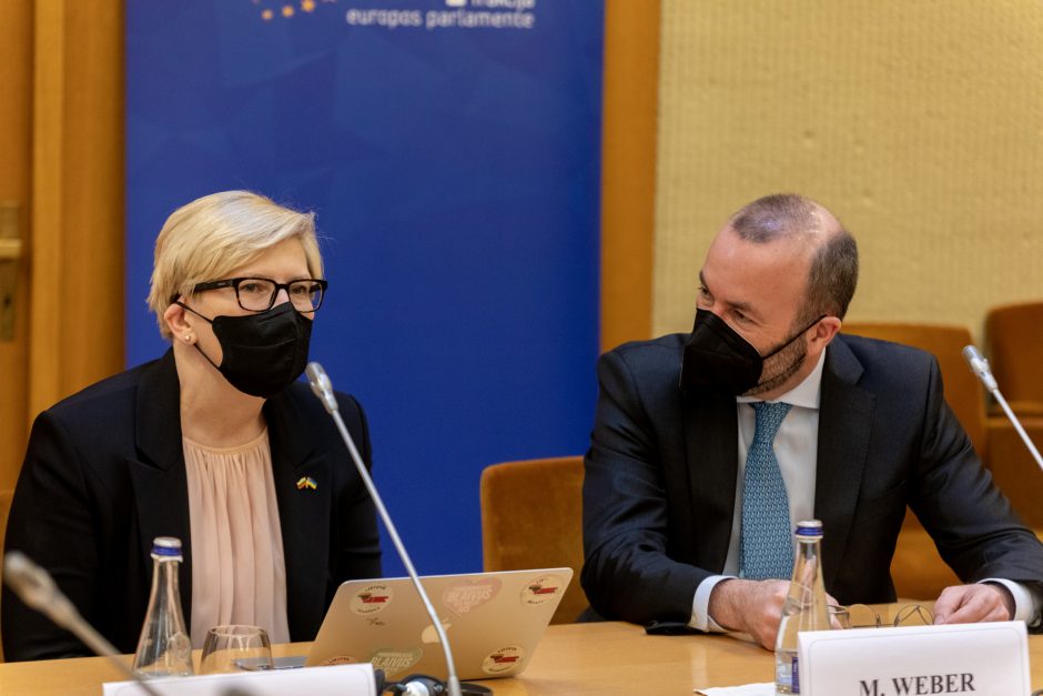 Premjerė: reikia didinti Maskvos agresijos kaštus