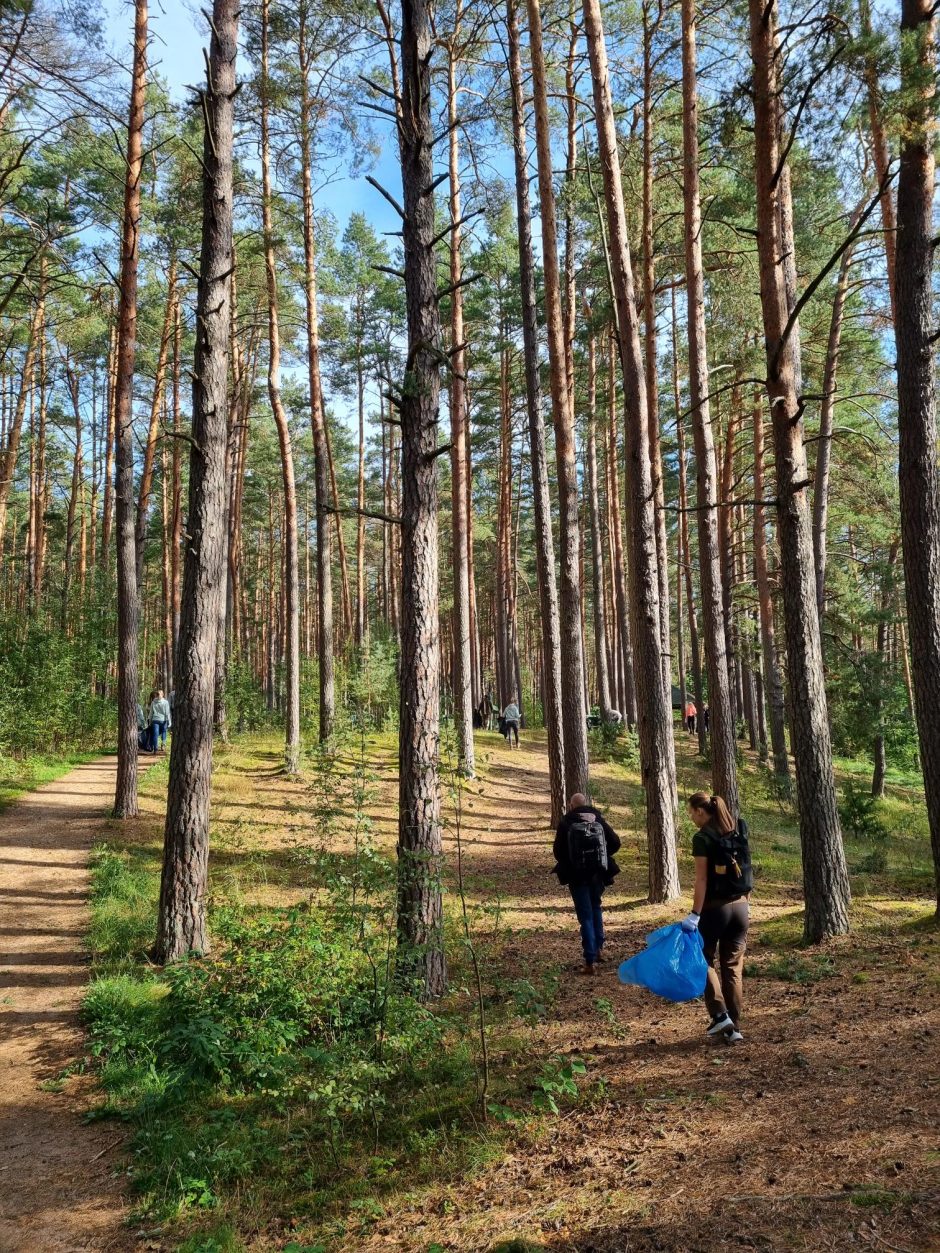  Lietuvoje jau trečią kartą vyko miškininkų organizuojama „Miško kuopa“