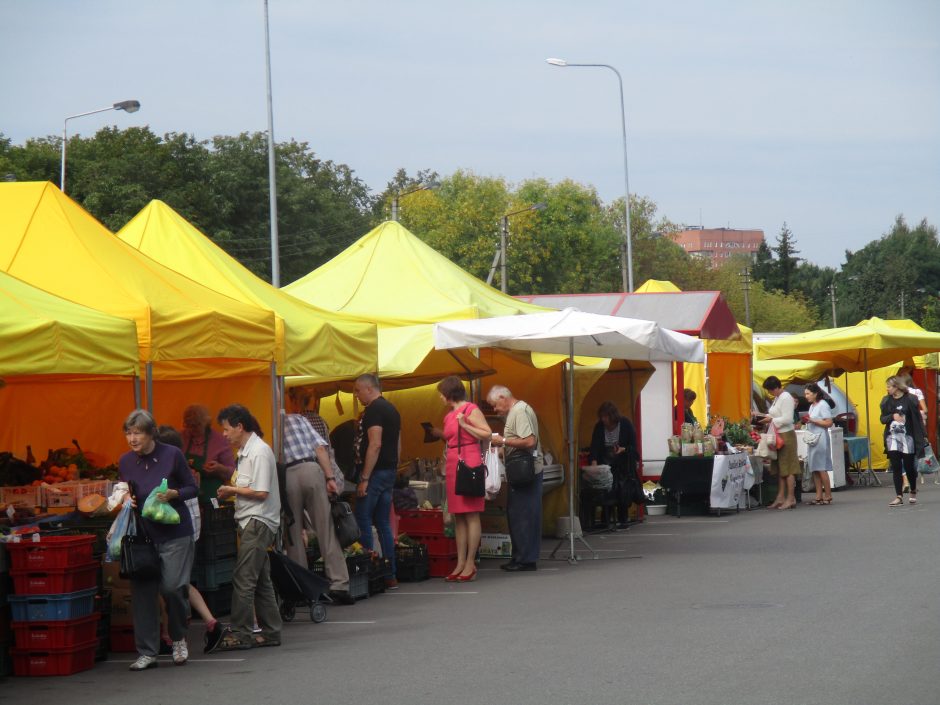 Nuo šiandien Ūkininkų turgelis Kaune – naujoje vietoje