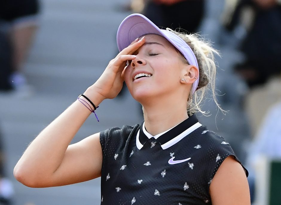 A. Anisimova tapo jauniausia „French Open“ ketvirtfinalio dalyve nuo 1998 metų