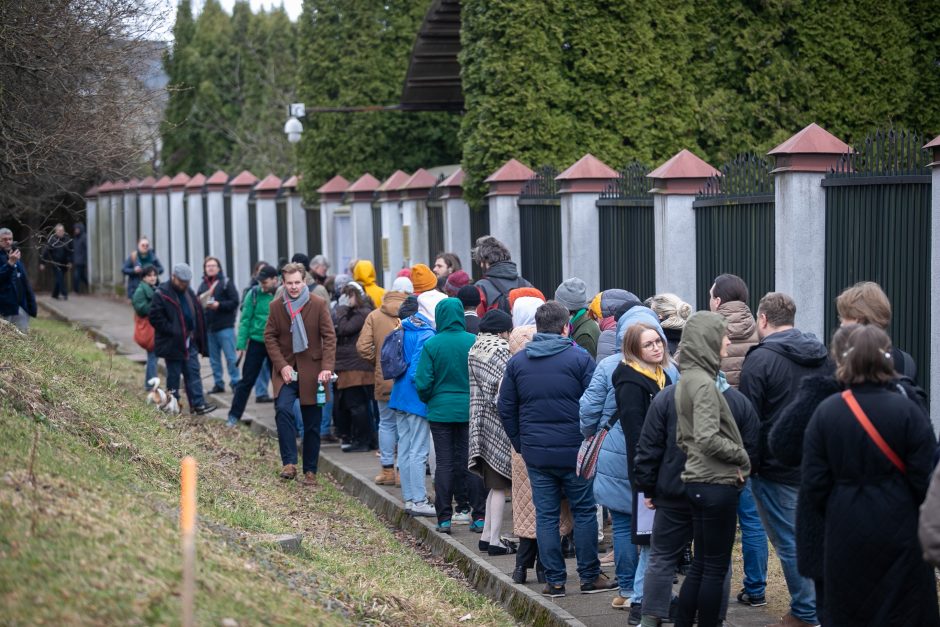 Rusijoje vykstant tariamiems prezidento rinkimams, Vilniuje – protestas prieš V. Putiną