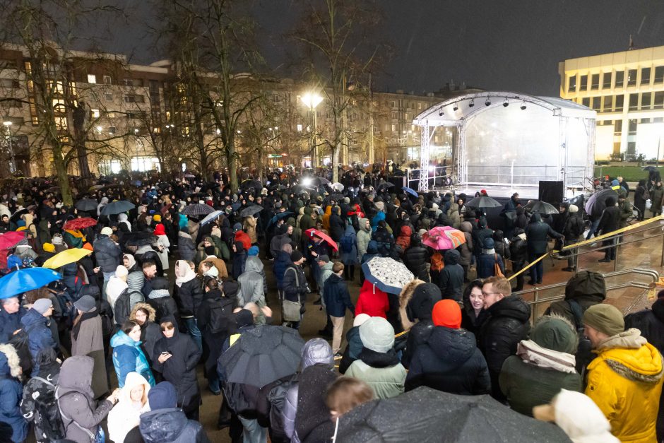 „Dešimt tylos minučių“ organizatoriai ketina rengti naują mitingą: neišgirdot pirmosios žinutės